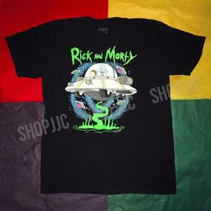SOLD- Rick and Morty Licensed T-shirt (Mens- Med)